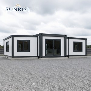 บ้านสำเร็จรูป SUNRISE Luxury ขนาด 40 ฟุต แบบขยายได้ ราคาดีจากนิวซีแลนด์ พร้อมเข้าอยู่ 3 ห้องนอน ประกอบง่าย พับเก็บได้ 2 หลัง - Product Image 1