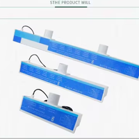 Lumière LED artistique pour piscine, mur de rideau carré, cascade, sortie, spa, douche extérieure, descente d'eau, lumière