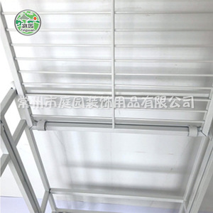 Tingyuan Metal Flower <b>Pot</b> Rack 100x70cm Double Tier <b>Standing</b> Rectangle Space Saving Home Garden Storage Organizer - Product Image 1