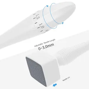 Hers Hims 고급 대상 모발 재생 더마 스탬프 두피 모발 성장 치료 남성을위한 집에서 기본 관리 여성 최고