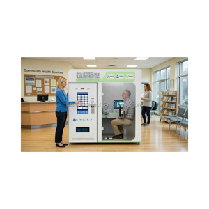 Kiosco de Atención Médica Huasheng, Estación de Trabajo para Profesionales de la Salud, para Residencias de Ancianos HS-S650 - Product Image 4