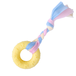 Juguetes para perros con forma de hueso más nuevos, juguetes para mascotas TPR rosas, juguetes duraderos para mascotas para todas las estaciones - Product Image 4