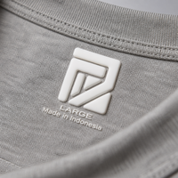 Étiquette thermocollante en TPU 3D gaufrée personnalisée, écologique, avec patchs alphabétiques en métal, décalcomanies, logos et textes pour vêtements