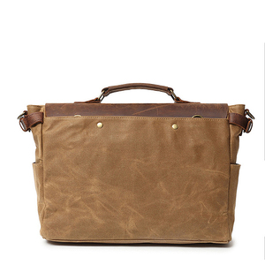 Mallette de messager en toile pour hommes bandoulière à une épaule pour ordinateur portable antivol durable sac à main tendance sac de courrier - Product Image 5