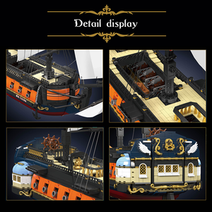 Mould King 13192 3580PCS Serie de Barcos, Modelo de Barco de Escuadrón Imperial, Bloques de Construcción, Juguete Técnico, Regalo Festivo - Product Image 5