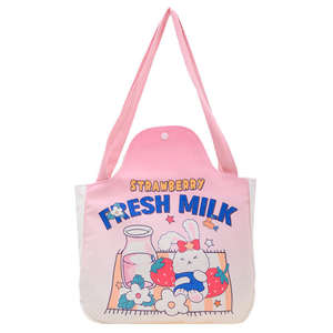 Nouveau sac à bandoulière pour filles d'école intermédiaire, grande capacité, mignon, en toile - Product Image 5