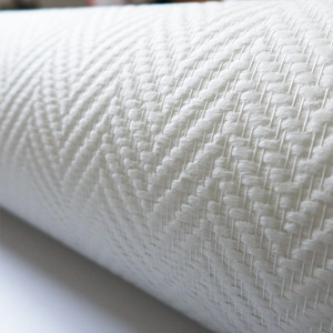 Papier peint en fibre <span class=keywords><strong>de</strong></span> <span class=keywords><strong>verre</strong></span> décoratif, haute résistance, anti-casse, écologique, style minimaliste naturel pour bureau - Product Image 4