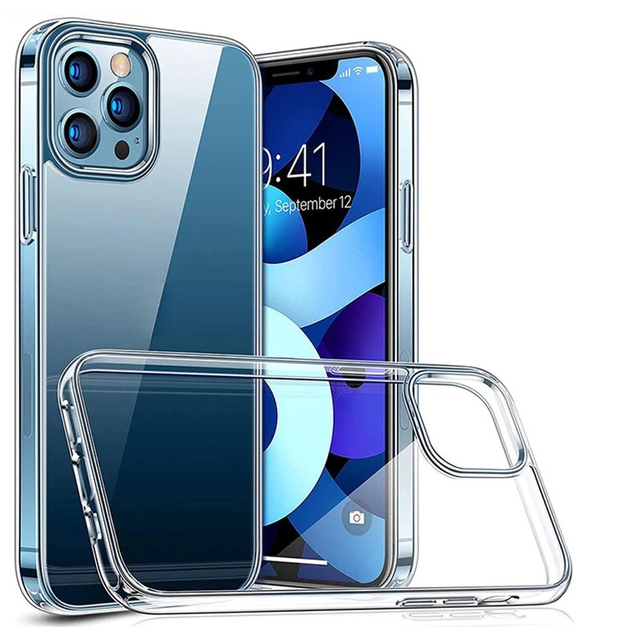 Wholesale Clear Acrylic Plastic Phone Case for Iphone 13 Pro Max Custom Pc Tpu Phone Cover for Iphone Transparent Case Printing