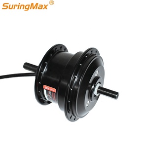 Motor de Bicicleta Eléctrica de 100 mm, 24 V, 36 V, Impermeable IP65, con Doble Engranaje y Rotor Interno de Bajo Ruido, Motor de Buje Delantero Akm de 250 W - Product Image 2