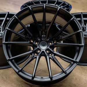 Кованые колеса из глубокого вогнутого алюминия на заказ 19-22 дюйма 5x112 5x120 диски для BMW G80 M3 M4 Audi A4 A6 Benz C E Tesla Model 3 Y - Product Image 5