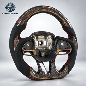 Volant personnalisé en fibre de carbone pour Dodge Charger Challenger Durango Demon SRT Journey RT Viper Ram TRX SXT Hellcat Scat Pack - Product Image 4