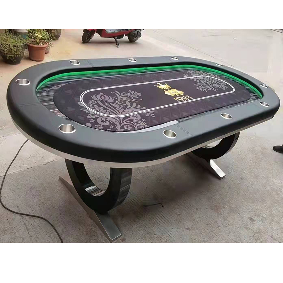 Sanzheng Luxury Leather Poker Table - High Quality Casino