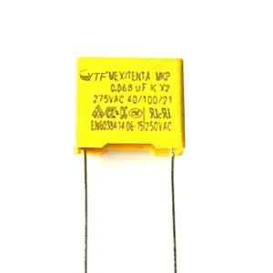 High Quality Emi Suppression Mpx Mkp X2 Film Capacitor 684K 275V Electrolytic Capacitors