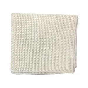 Lingettes de nettoyage pour le ménage, rouleau essuie-tout, en microfibre, nettoyage des gaufres, vente en gros