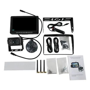ZYX RTS <span class=keywords><strong>Amazon</strong></span> Offre Spéciale 7 pouces kits <span class=keywords><strong>de</strong></span> caméra <span class=keywords><strong>de</strong></span> moniteur numérique sans fil 360 vue caméra <span class=keywords><strong>de</strong></span> vue d'oiseau pour voiture - Product Image 5