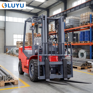 Empilhadeira Diesel Avançada de 3 Toneladas Nova Série 3000kg Mastro de Elevação Alta TRIPLEX/DUPLEX 7000mm Transmissão Hidráulica Automática - Product Image 3