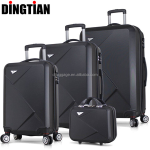 Wholesale Waterproof 4-Piece ABS Luggage Set with <strong>Small</strong> Bag Lightweight Trolley <strong>Suitcase</strong> with Spinner Wheels for Travel Business - Product Image 3