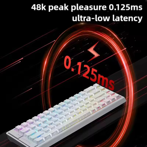 Clavier de jeu sans fil MC68 Ultra Topographic Keycap avec interrupteurs magnétiques, clavier mécanique à faible latence 0,01 mm RT 8 kHz - Product Image 4