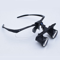 OSCAT Veterinary Equipment 2.5X 3.5X One-way Screw Thread Surgical Loupe Pet Dental Eye Loupe Magnifying Microsurgery Glasses