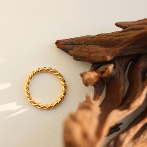 Manufacturer Custom <b>Ring</b> Heart Shape 14K 18K <b>Gold</b> Irregular <b>Rings</b> for Women - Product Image 2