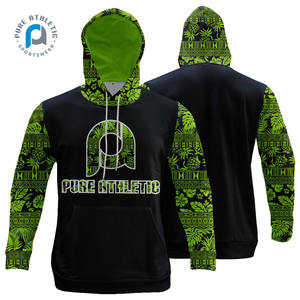 प्रशांत जातीय हुडी ग्रीन टैटू वनस्पति कस्टम ग्राफिक हुडी सबलिमिनेशन उच्च गुणवत्ता खेल हुडी रग्बी बास्केटबॉल के लिए - Product Image 1