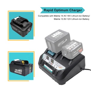 <span class=keywords><strong>Chargeur</strong></span> de <span class=keywords><strong>batterie</strong></span> <span class=keywords><strong>Li</strong></span>-<span class=keywords><strong>ion</strong></span> double port rapide DC18RE pour batteries <span class=keywords><strong>Makita</strong></span> 12V-<span class=keywords><strong>18V</strong></span> BL1021 BL1041 BL1430 BL1830 Kit perceuse sans fil - Product Image 3