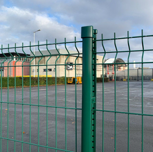 Chất lượng cao PVC tráng hàn hàng rào bất động sản 3D cong dây lưới hàng rào dễ dàng để cài đặt - Product Image 3