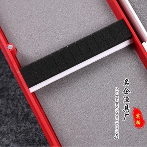 Fishing Tackle Three Layer Float <b>Box</b> 51 Cm 55 Cm ABS <b>Material</b> Red And Blue Color Large Capacity Line <b>Storage</b> - Product Image 2