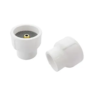 TEMWELL Putih Keramik Nozzle Alumina Cup untuk WP9/20/17/18/26 Tig Las Torch 10 #12 #14 #
