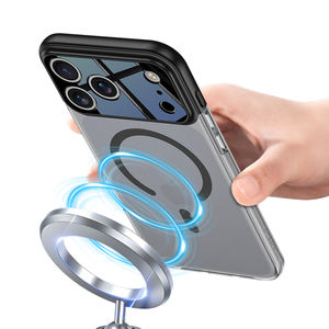 Funda magnética ultrafina translúcida Ckk para iPhone 17 Pro Max, a prueba de golpes y antiamarilleo, con protección de cámara y carga inalámbrica - Product Image 4