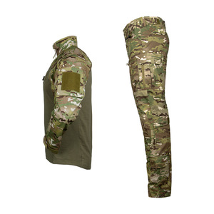 DFU0324 Vente en gros de tenues de camouflage CP, chemise et pantalon imperméables pour toutes les saisons - Product Image 3