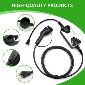 Nuevo Cargador de CA para Vehículos Eléctricos de <span class=keywords><strong>3</strong></span>.5kW NEMA 6-20 para Hogar, Tipo 1 (SAE J1772) para EE. UU., Canadá y Japón, Cargador Portátil para Vehículos Eléctricos - Product Image 4
