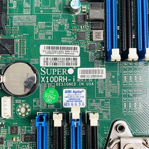 Siêu Micro X10DRH-i dual-ổ cắm X99 máy chủ Bo mạch chủ E5-2696V4 hỗ trợ M.2 trạng thái rắn GTX1080 Card đồ họa và DDR4 - Product Image 4