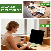 Filtre de confidentialité magnétique 2 voies 180° °   Protection d'écran anti-espion pour la série MacBook, anti-lumière bleue et anti-reflet mat, OEM personnalisé