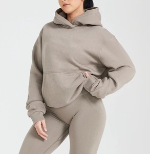 YHH-183 Bán Buôn Quần Áo Tùy Chỉnh Mùa Đông In Ấn Bông Lông Cừu Của Phụ Nữ Cộng Với Kích Thước Hoodies Tùy Chỉnh Thiết Kế - Product Image 3