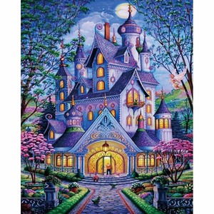 <span class=keywords><strong>Kit</strong></span> <span class=keywords><strong>de</strong></span> <span class=keywords><strong>peinture</strong></span> diamant rond <span class=keywords><strong>de</strong></span> grande taille <span class=keywords><strong>kit</strong></span> d'art diamant 5D artisanat <span class=keywords><strong>débutant</strong></span> belle maison bricolage décoration murale cadeau - Product Image 3