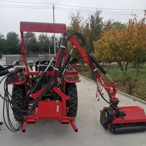 Working Service Equipment Easy to Operate Farm and Garden Hydraulic Arm Tractor Flail Mower Farm Overseas Machinery