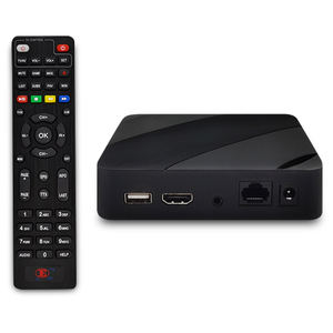 Linux IP STB <span class=keywords><strong>Xtream</strong></span> API H.265 1080p Protection HDCP Mise à jour automatique HD+AV + USB2.0 (Fournisseurs) - ERI-IPTV004 DDR3 1 Go Flash 16 Mo - Product Image 1
