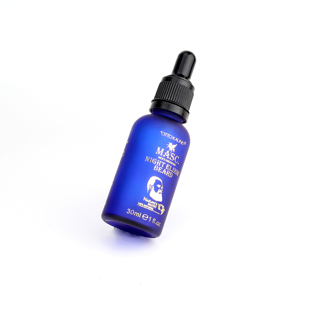 Olio per barba notturna