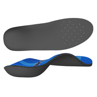 Vente en gros de semelles orthopédiques de sport de tennis en EVA sur mesure Semelles intérieures de soutien de la voûte plantaire de chaussures avec absorption des chocs Vente en gros de semelles orthopédiques sur mesure