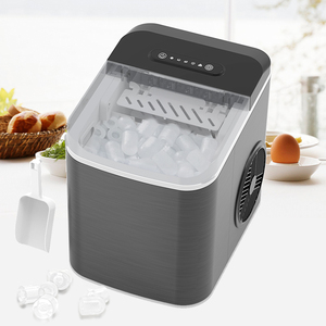 NEW Design <b>Ice</b> <b>Maker</b> Machine for Home & Hotel Use Portable Countertop Automatic <b>Ice</b> <b>Maker</b> with Plastic Housing - Product Image 1