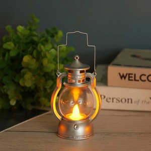 卸売 イード・ムバラク装飾 ゴールドLED納屋ランタンライト ラマダンパーティー装飾用品 ホームデコレーション - Product Image 2