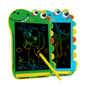 Dinosaures mignons écrivant une <span class=keywords><strong>tablette</strong></span> LCD 8.5 pouces planches à <span class=keywords><strong>dessin</strong></span> électroniques numériques pour enfants - Product Image 1