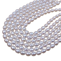 Perles de riz naturelles d'eau douce de 8-9 mm, forte luminosité, légère imperfection, forme goutte d'eau, matériau semi-fini pour création artisanale DIY