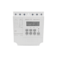 Interruptor Horario CHRE KG317T 25A 220V 50Hz con Enchufe para Control Automatizado y Electrodomésticos