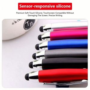 Stylo tactile LED lumineux en gros, stylo bille de haute qualité avec logo laser personnalisé pour cadeau promotionnel - Product Image 5