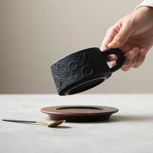 Tazza di ceramica resistente alle alte temperature per uso domestico tazza di caffè Latte in stile giapponese - Product Image 1