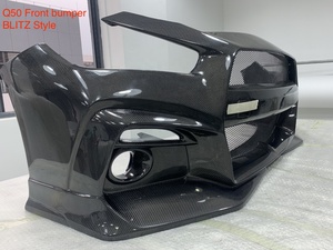 Parachoques Delantero MRD para Infiniti Q50 2014+ Q60 2017+ Fibra de Carbono Completa, Parachoques Delantero Q50 V4, Parachoques Q50 <span class=keywords><strong>GTR</strong></span> - Product Image 3