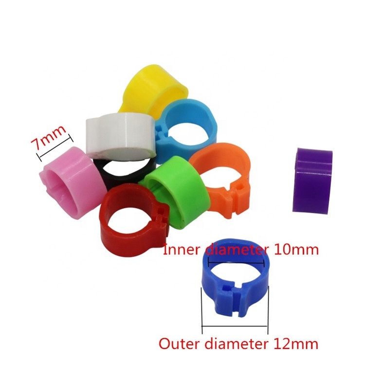 Kozelo 4Pcs de Bagues en Nylon à Collerette [10,1mm d'Alésage x 12mm de Diamètre Extérieur x 11mm de Longueur] Bagues en Plastique en Nylon pour Arbre, Blanches