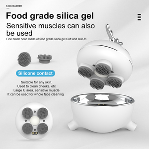 BC-cepillo eléctrico de limpieza Facial, modelo de exportación, a prueba de agua, inalámbrico - Product Image 4